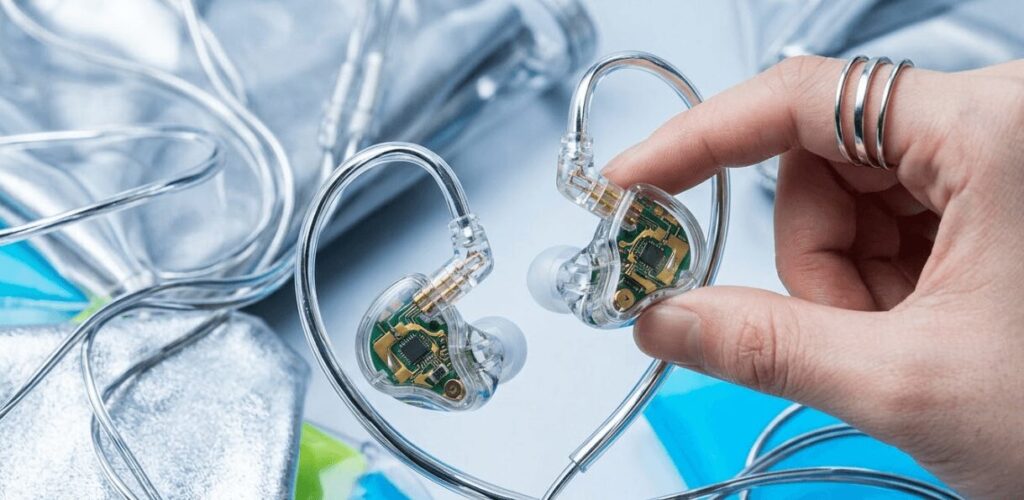 有線イヤホン　ファッション９